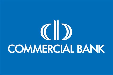 commercial bank sign in.
